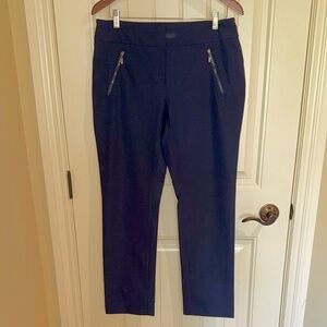 Reitmans Pants Blue Ankle Pull on Feminine Stylish Women’s Size 11